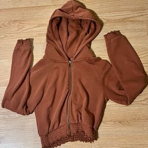 Forever 21 Burnt Orange Hoodie
